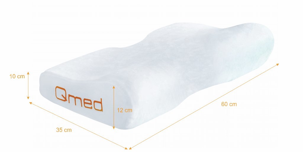 MDH Sp. z o.o. Qmed PREMIUM PILLOW poduszka profilowana do snu 1 sztuka