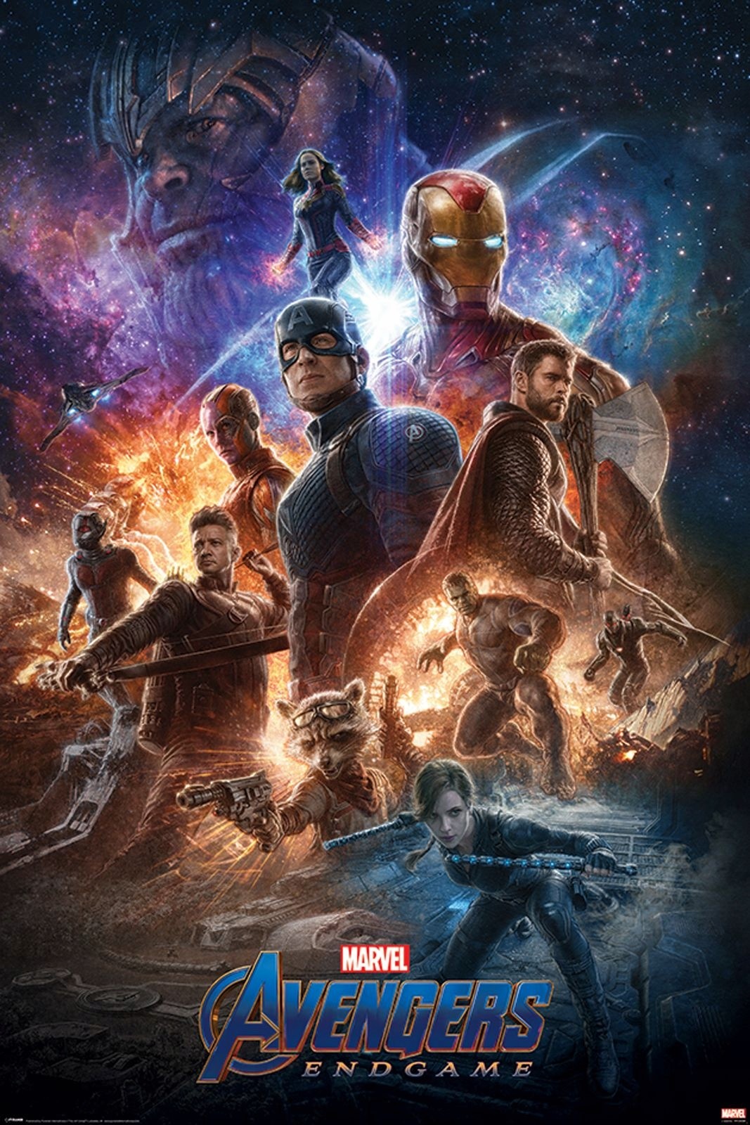 Avengers Endgame Koniec Gry plakat 61x91,5 cm