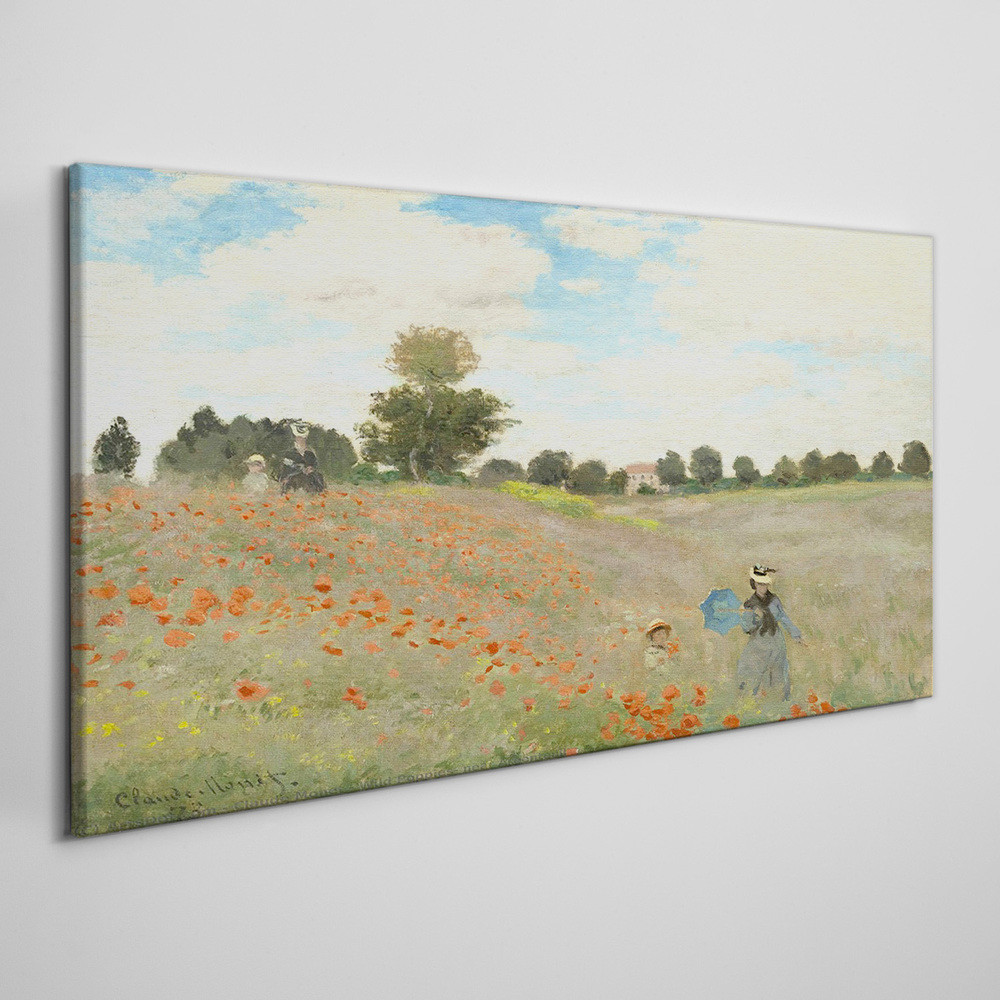 PL Coloray Obraz Canvas Maki Monet 120x60cm