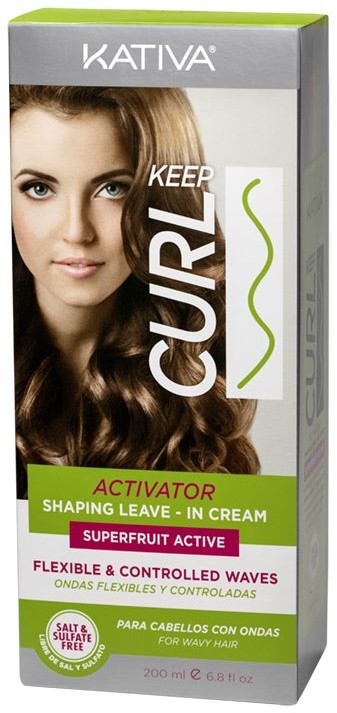 KATIVA KATIVA KEEP CURL Superfruit Active Aktywator modelujący loki w kremie 200 ml