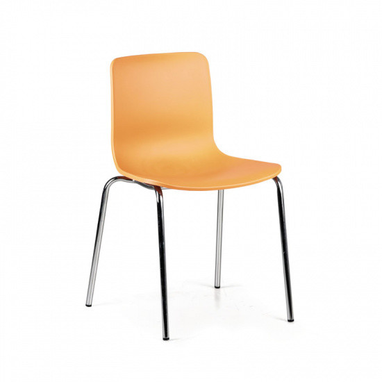 B2B Partner Krzesło konferencyjne DAVE, pomarańczowe 422027