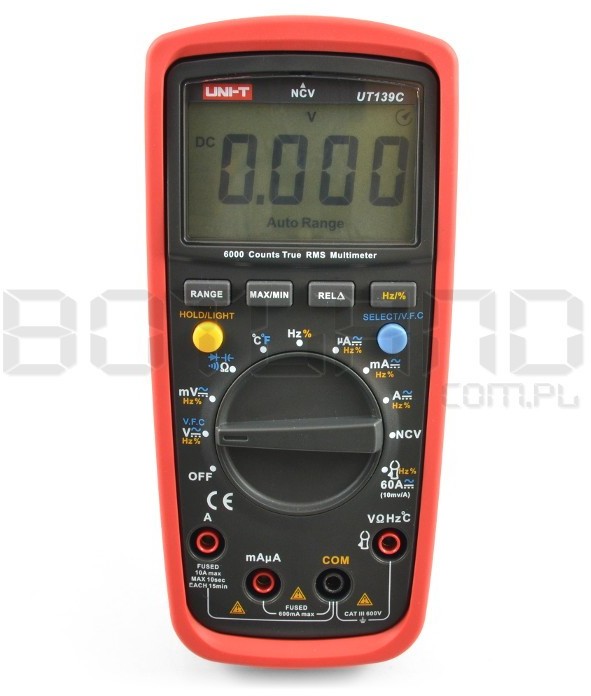 Miernik uniwersalny UNI-T UT139C UPM-02177