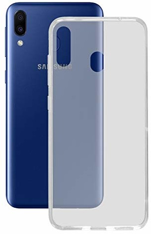 Samsung BigBuy Tech BigBuy Tech S1903021 etui ochronne do Galaxy M20 Flex TPU przezroczyste elastyczne BIG-S1903021