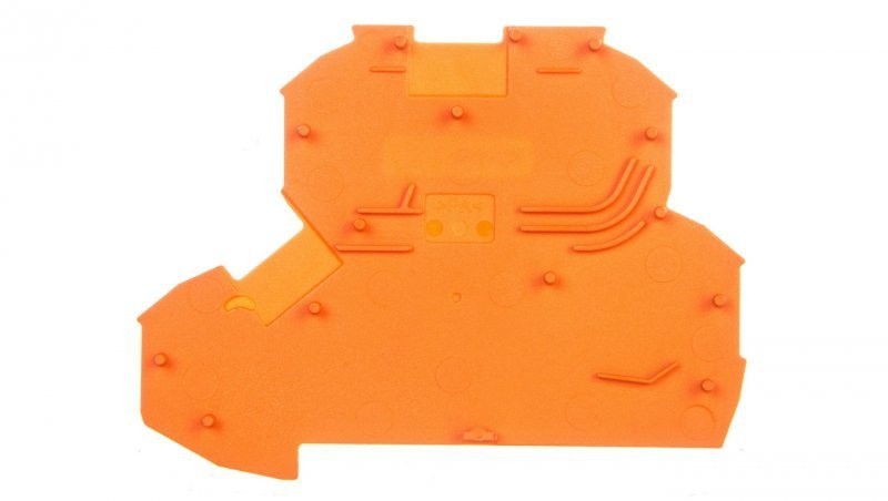 Wago Ścianka końcowa pomarańczowa 2000-2292 25szt. 2000-2292