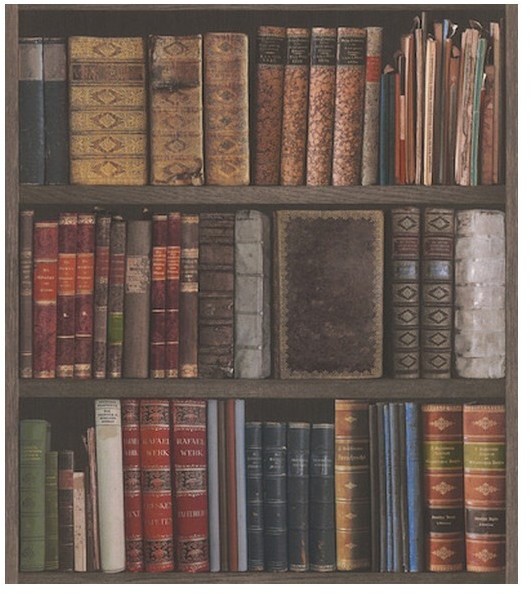 Tapeta papierowa bookshelf 934809 10 mb
