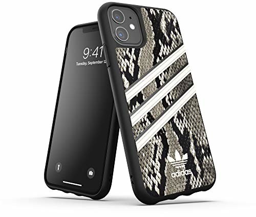 Adidas Oryginalne etui zaprojektowane do iPhone 11, nadruk węża etui na telefon czarne 12345