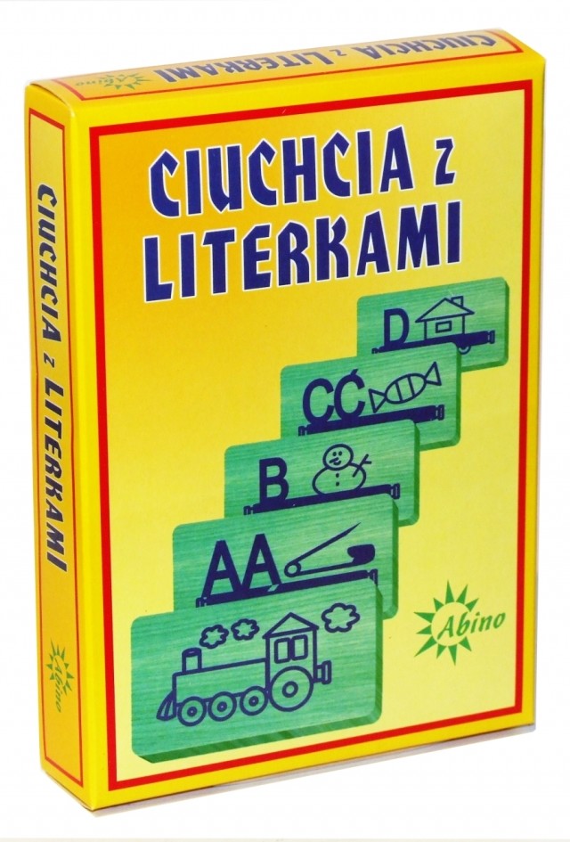 Abino Ciuchcia z literkami