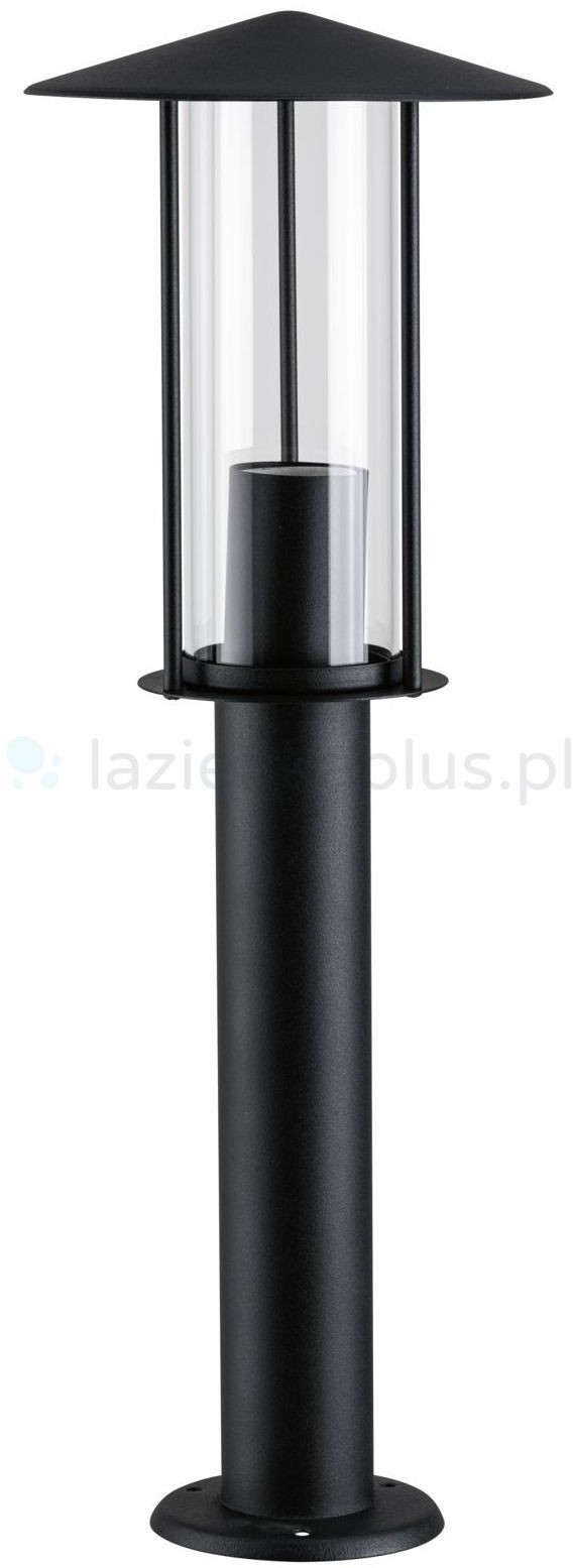 Paulmann Bollard Classic lampa stojąca zewnętrzna czarny przezroczysty 94397