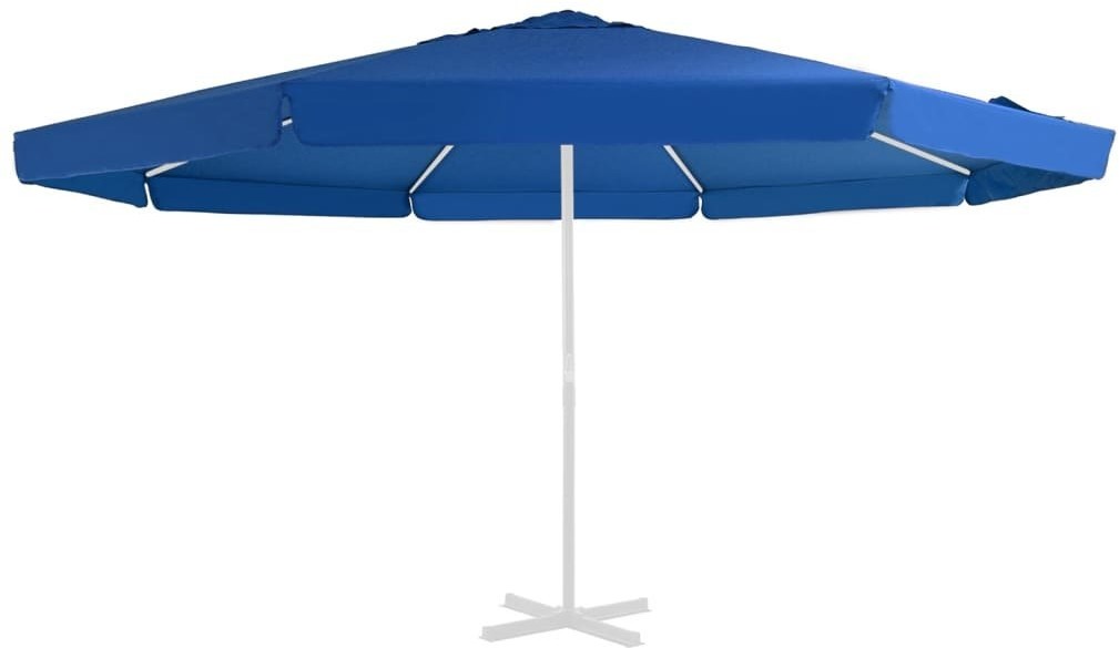 vidaXL Pokrycie do parasola ogrodowego, lazurowe, 500 cm 312545