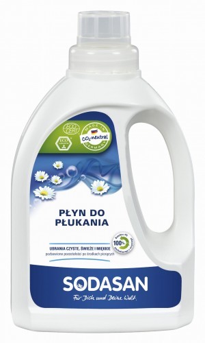 Sodasan Płyn ekologiczny do płukania tkanin 0,75l