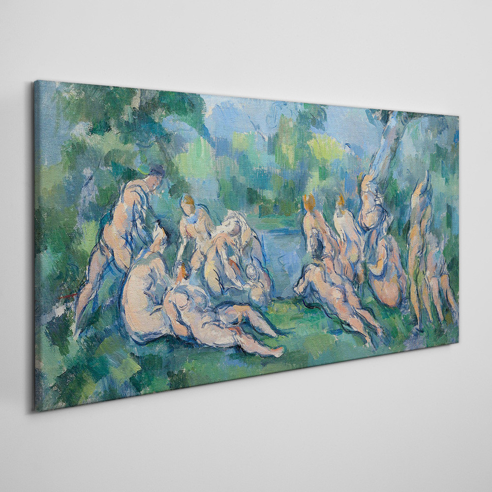 PL Coloray Obraz na Płótnie Bathers Paul Cézanne 120x60cm