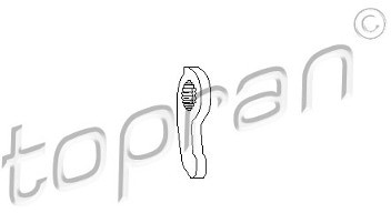TOPRAN Łapa sprzęgła 109 641