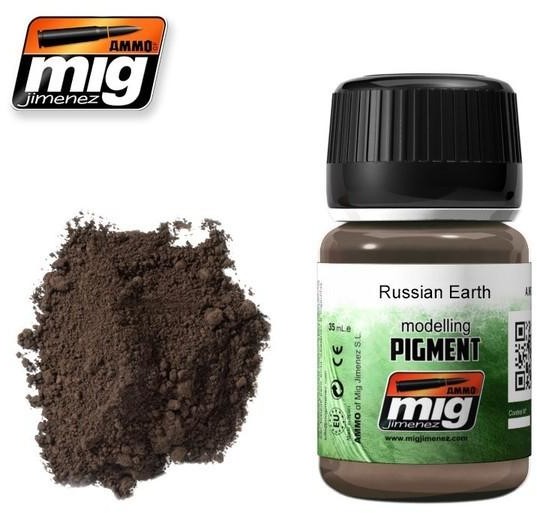 mig Pigment Ammo Mig - Russian Earth mig 3014