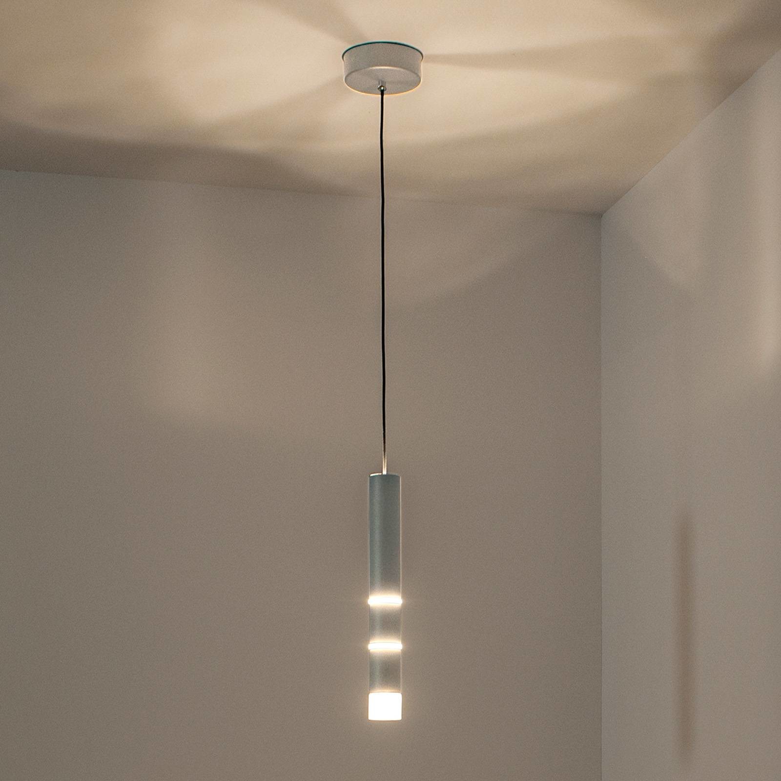 PURE PURE Vega lampa wisząca LED, jeden cylinder