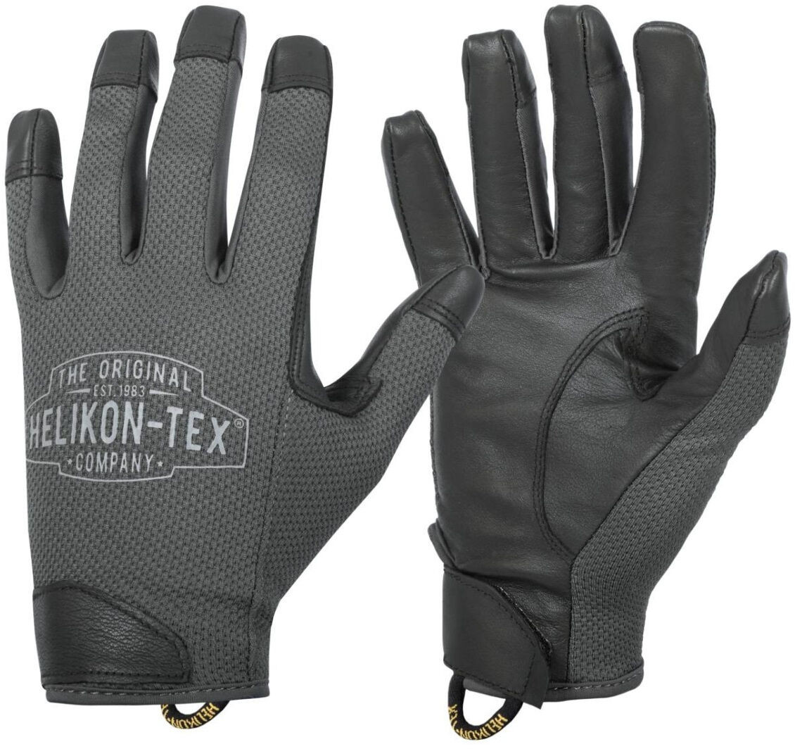 Helikon tex Rękawiczki Rangeman - Shadow Grey / Czarne A - Medium (RK-RGM-KL-3501A-B04) HE.RK-RGM-KL-3501A-B04
