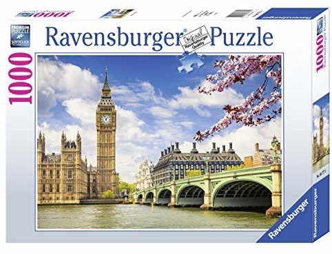 Ravensburger PUZZLE Puzzle 1000 części - London, Big Ben - puzzle dla dorosłych i dzieci od 14 lat 88777