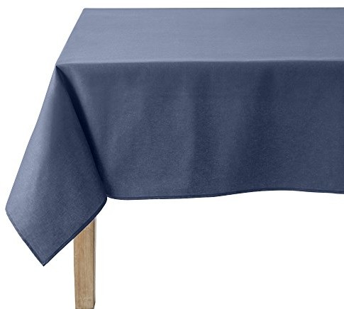 COUCKE obrus kwadratowy Uni Cyclades bawełna 180 x 180 cm 3152192185519
