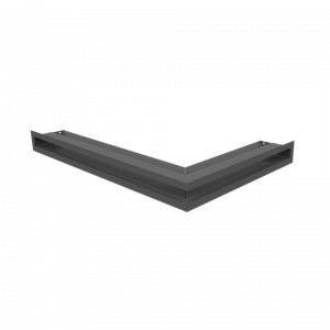 Kratki.pl LUFT SF narożny lewy grafitowy 60x40x6 LUFT/NL/6/40/45S/G/SF