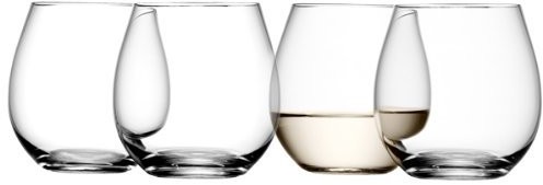 LSA International kieliszki do wina bez trzonka 370 ML, przejrzyste, 4 sztuki G887-13-991