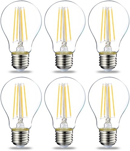 AmazonBasics Edison żarówka LED, gwint E27, 8,5 W (odpowiednik mocy 60 W) 929001387305