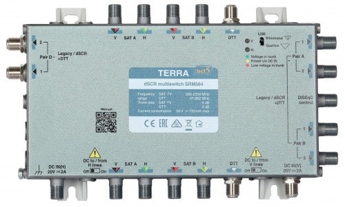 Terra Multiswitch przelotowy SRM-564 dSCR SRM-564