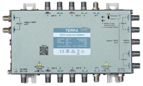 Terra Multiswitch przelotowy SRM-564 dSCR SRM-564