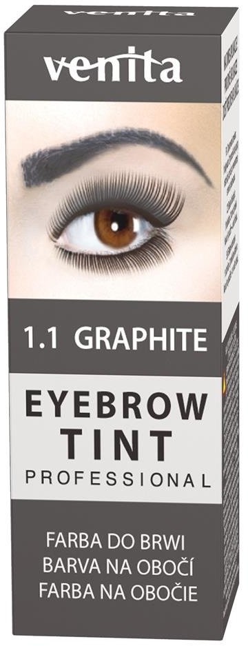Venita Professional Eyebrow Tint farba do brwi w proszku Graphite 75564-uniw