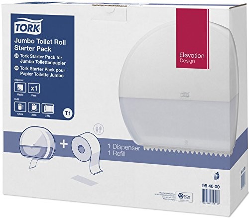 Tork 954000 Starter Pack na papier toaletowy Jumbo T1 954000