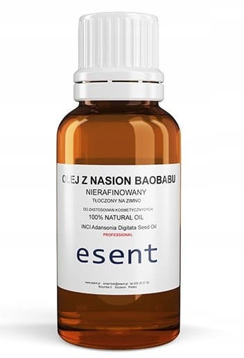 Olej z Baobabu Włosy Średnioporowate 20ml
