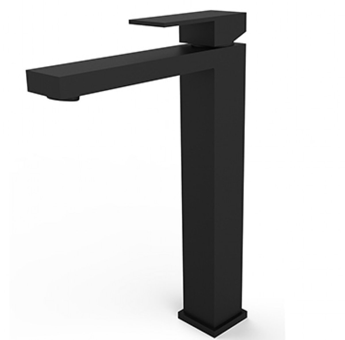 BESCO Bateria umywalkowa wysoka Modern/Varium Czarny mat