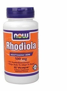 Now Foods NOW RHODIOLA 60 KAPS., KONCENTRACJA, STRES N4754