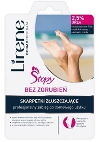 Dr Irena Eris Stopy Bez Zgrubień U) skarpetki złuszczające