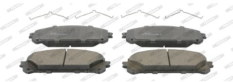 FERODO (FEDERAL-MOGUL) Zestaw klocków hamulcowych, hamulce tarczowe (FEDERAL-MOGUL) FDB4354