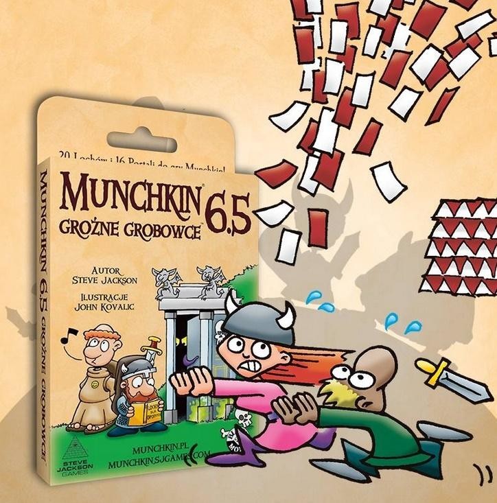 Black Monk Munchkin 6,5 Groźne Grobowce