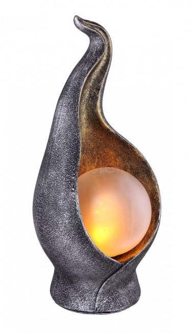 Globo Lighting FLAME Lampa solarna LED Srebrny 36-punktowe Wesoły śmieszny Obszar zewnętrzny FLAME Czas dostawy od 2-3 tygodni 33439
