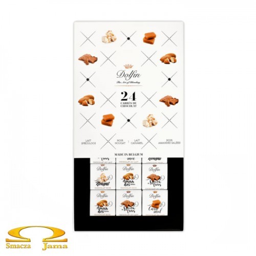 Dolfin The Art Of Blending Bombonierka Dolfin 24 Carrés de chocolat 108g CZEK1057