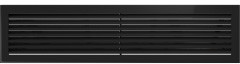 Kratki.pl KRATKA KOMINKOWA FRESH CZARNA 170X700 MM 70C/FRESH