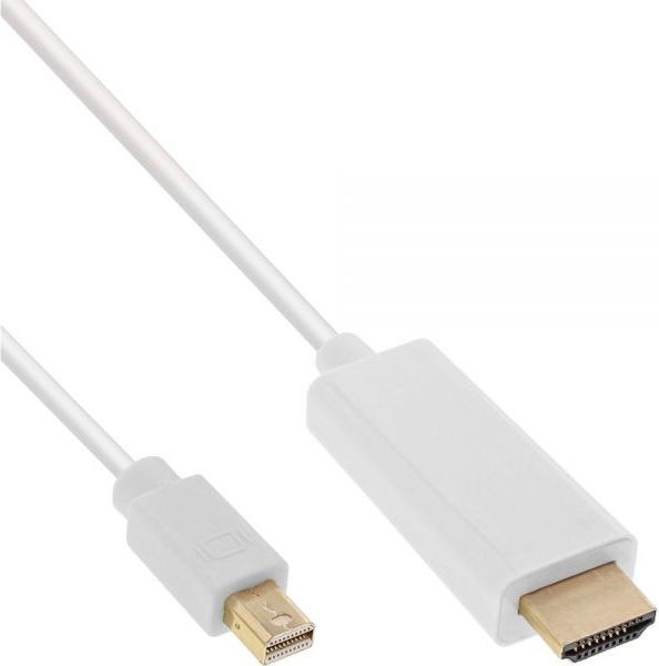 InLine Kabel DisplayPort Mini HDMI 1m biały 17171I 17171I