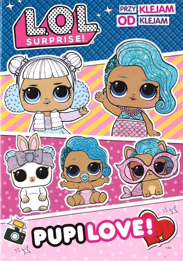 Media Service Zawada L.O.L. Surprise! Przyklejam, odklejam