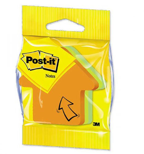 Post-It KOSTKA SAMOP. 1x225k STRZAŁKA