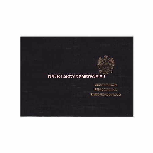 Firma Krajewski Legitymacja pracownika samorządowego [Pu/Os-221u] Pu/Os-221u