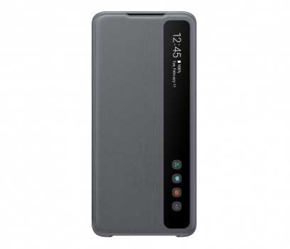 Samsung Etui Clear View Cover do Galaxy S20 Ultra Szary EF-ZG988CJEGEU