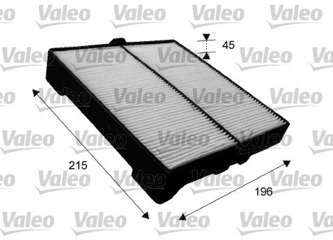VALEO Filtr, wentylacja przestrzeni pasażerskiej 715651
