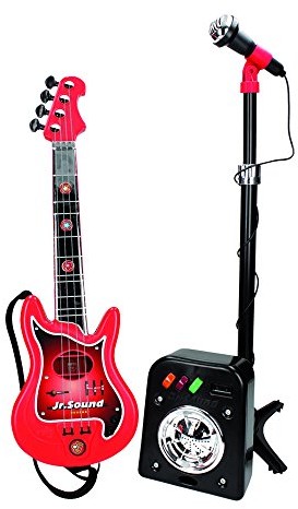 REIG Reig 844 - Flash gitara, mikrofon i wzmacniacz zestaw 843
