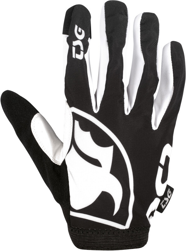 TSG TSG Slim Gloves, czarny S | 6 2022 Rękawiczki MTB 730012-black-S