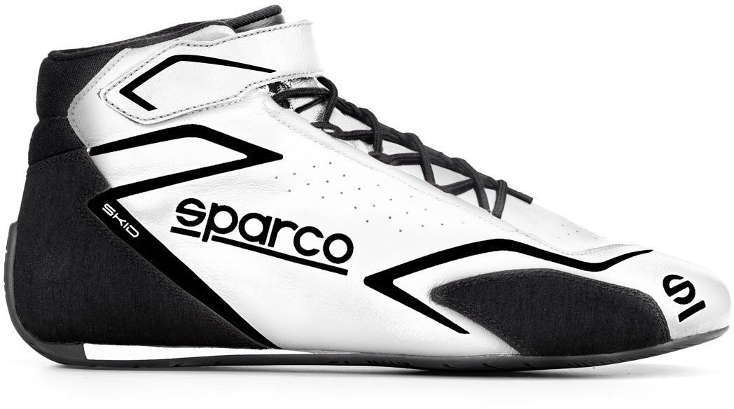 Sparco Buty rajdowe SKID białe (homologacja FIA) 00127537BIBI