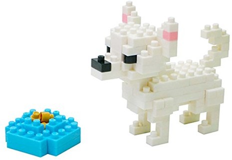 Nanoblock Znane 14668 Chihuahua, 3d puzzle, Mini Collection, 110 elementów