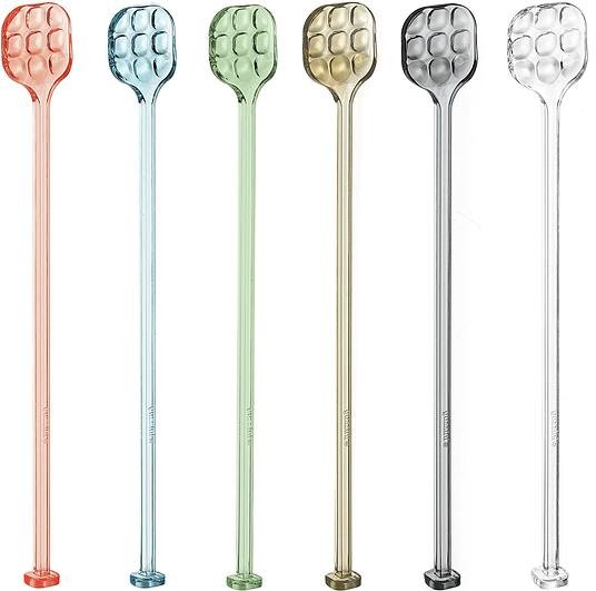 Guzzini Komplet łyżeczek koktajlowych Tiffany 6 szt. kolor 10790052