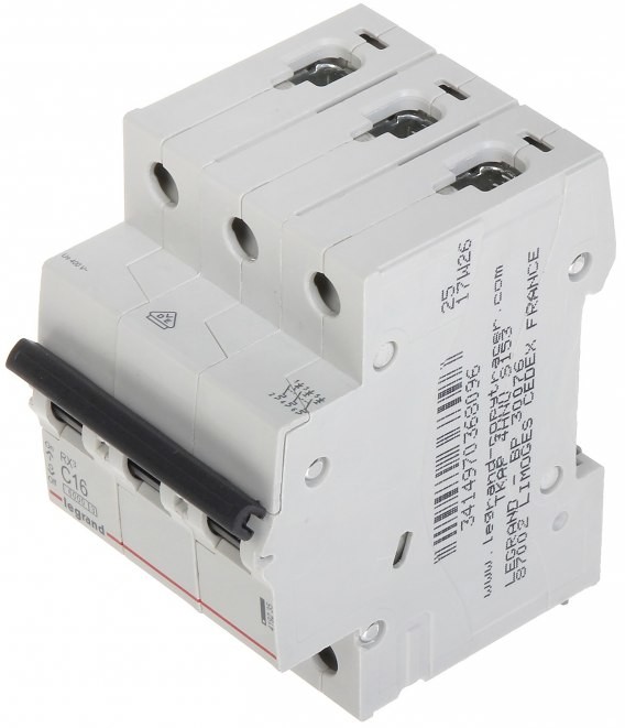 Legrand WYŁĄCZNIK NADPRĄDOWY LE-419235 TRÓJFAZOWY 16 A TYP C LE-419235