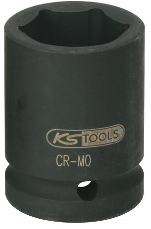 KS Tools 515.1330 3/4 cala Sześciokątny klucz nasadowy siły, krótkie, 30 MM 515.1330